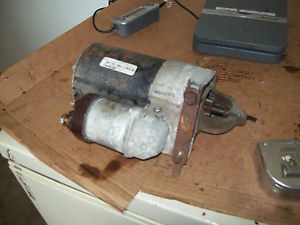 1987 pontiac fiero starter motor 2.8 engine