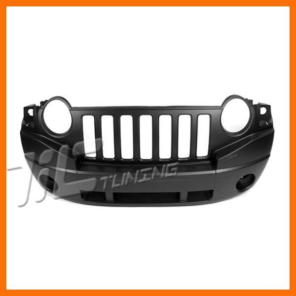 07-10 jeep compass front bumper new ch1000905 primered wo rallye pkg cover plate