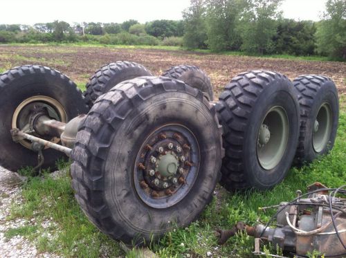 14 x 20 tires/wheels m39 m54 m817 m923 m939 series 5 ton army trucks