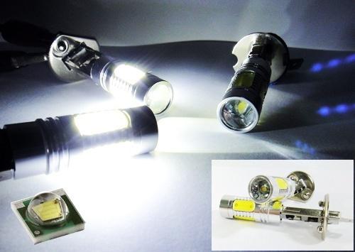 High power h1 cree xp-e led projector plasma 11w fog lamp daytime running light