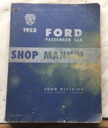 1952 ford service manual