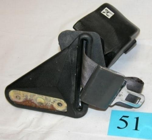 93-02 camaro firebird passenger dark gray rear seatbelt retractor 97-98 style