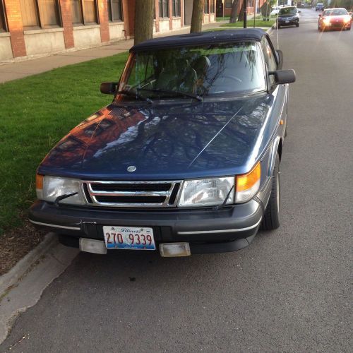 1993 saab 900 turbo convertible auto trans