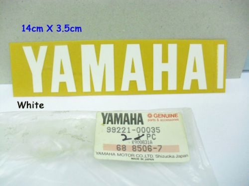 Yamaha tzr50 fuel tank decal nos ysr80 ysr50 gas tank sticker 99221-00035 tzr 50