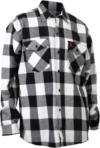 Throttle threads tt604f80bw2r shirt flannel checker 2x