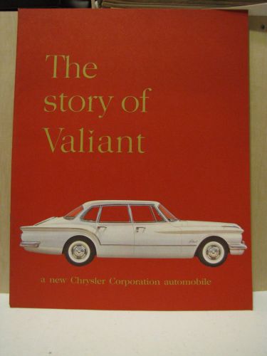 1960 plymouth valiant v-200 v-100 suburban wagon sales brochure catalog 60