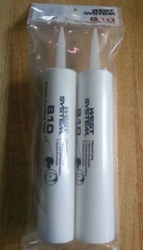 New genuine west system marine 810 810-2 fillable caulk caulking tubes (2 pack)