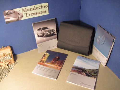 2013 mercedes ml350 ml550 ml63amg owners manual &amp; case &#034;free u.s. ship&#034; buy oem