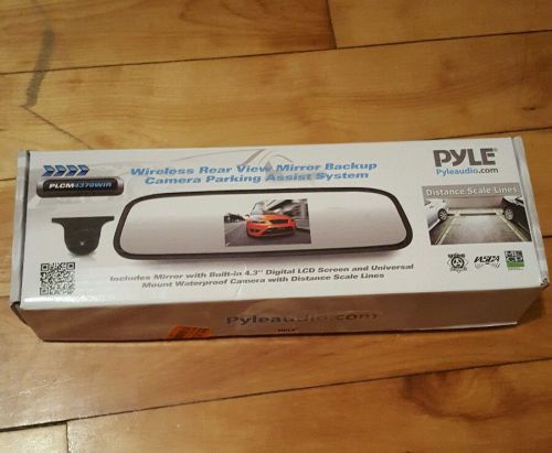 Pyle backup camera mirror wireless