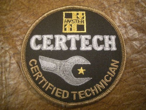 Hyster certech certified technician patch