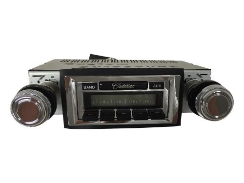 1969-1970 cadillac radio am/fm usa-230 ipod xm mp3 200 watt aux input