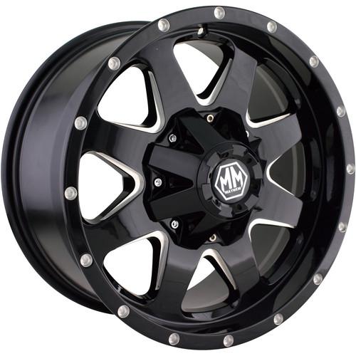 17x9 black mayhem tank  5x5 & 5x4.5 +10 wheels nitto mud grappler 40x13.5x17