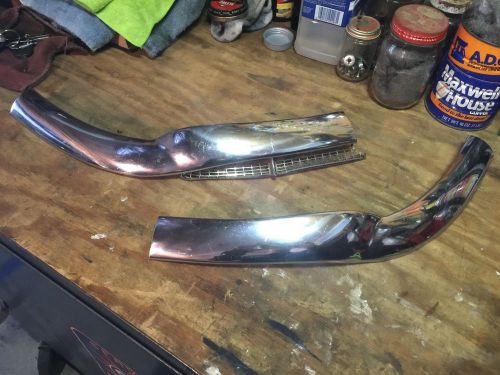 1956 cadillac deville series 62 stainless lower windshield trim