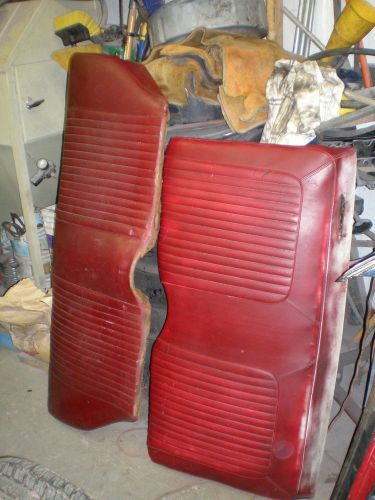 1968 mustang hardtop back seat