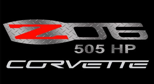 Chevrolet corvette z06 banner/flag for garage or mancave heavy duty large 5x3&#039;