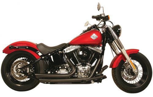 Softail full exhaust system by rush racing 1986-2014