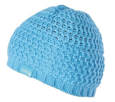 Divas snowgear knit 2016 womens beanie hat blue os