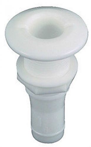 Marpac 5/8&#034; plastic thru-hull - white