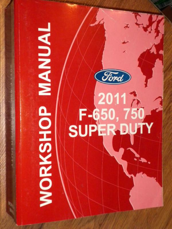 2011 ford f650 f750 super duty truck factory workshop repair manual cat diesel 