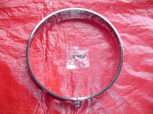 1940-54 chevy &amp; gmc truck headlight bulb retainer rings (pair)