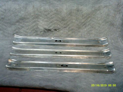 1965-1970 chevy impala,biscayne,door opening sill plates on 3.front.