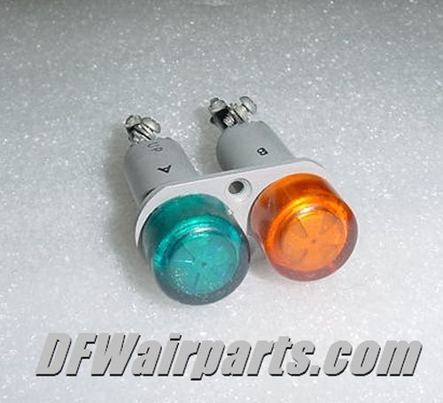 Stb-261-1, 81590-7814, vintage boeing 727 cockpit indicator light