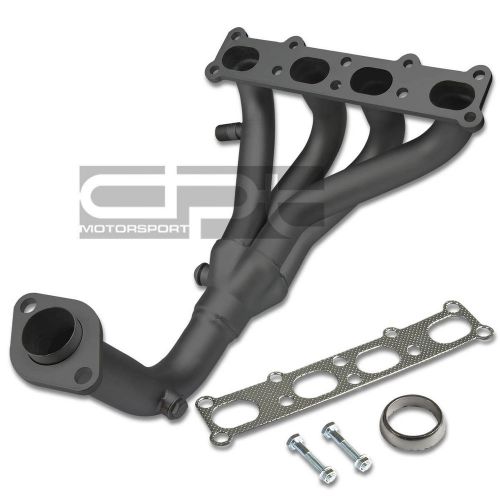 4-1 stainless black exhaust racing manifold header for mazda bj protege/5 2.0l