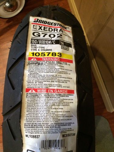 Bridgestone 039534 exedra g702 tire 150/80-16 rear