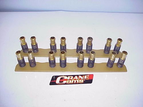 Crane gold complete sb chevy hi-rev kit plates with springs &amp; buttons imca nhra