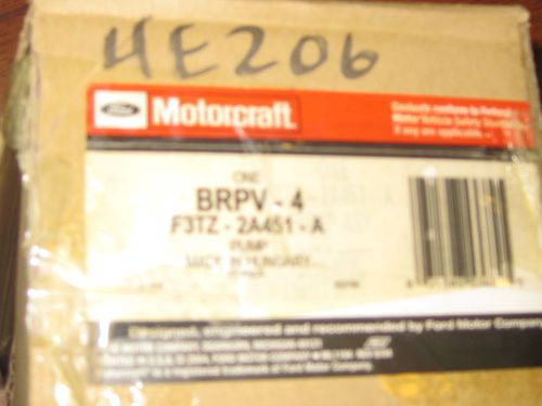 Motorcraft vacuum pump part # brpv-4 ford part # f3tz-2a451-a new &#034; old stock &#034;