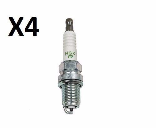 Lot of 4 ngk br7ef spark plug - v-power 3346