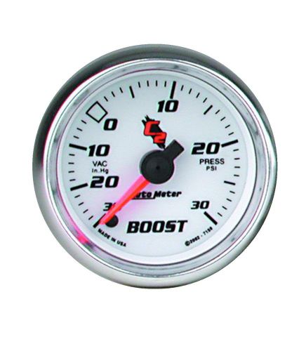 Auto meter 7159 c2; electric boost/vacuum gauge