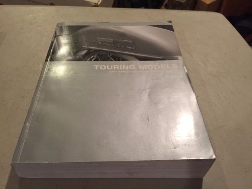 Harley davidson 2007  touring models oem service manual  - free shipping