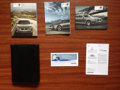 2009 09 bmw &amp; series owner&#039;s manual user guide books 750i 750li handbook set oem