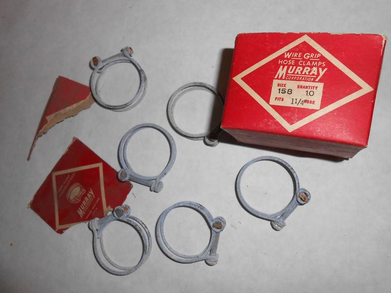 Murray wire hose clamps 1 1/4'' all makes