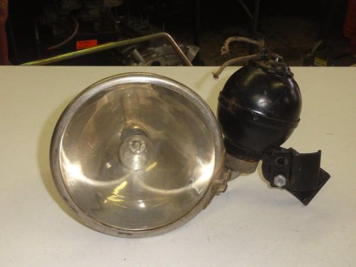 Vintage ford model t era spotlight remote light with rearview mirrror