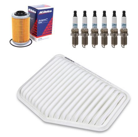 Holden commodore ve oil &amp; air filters, spark plugs genuine gm acdelco 2006-09 ne