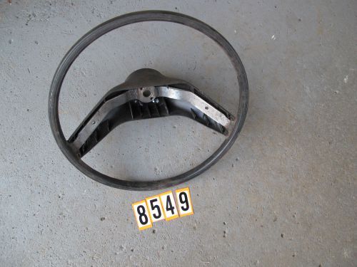 1980 80 ford truck f250 oem steering wheel black