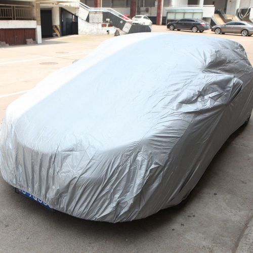 Full car snow ice waterproof sun uv rain resistant shade cover dust protector l