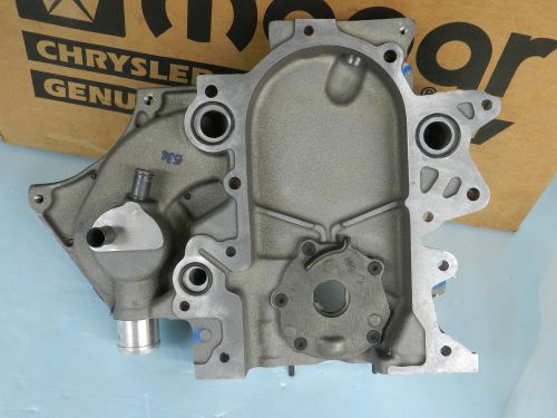 Umc aeromate van /mopar loaded timing chain housing 3.3l&amp;3.8l v6 eng new oem usa