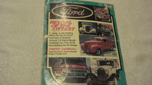 Petersen&#039;s complete ford book- 3rd edition from 1973 gt-40, flathead v8, indy