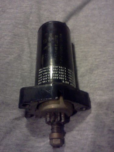 9.9 johnson starter motor