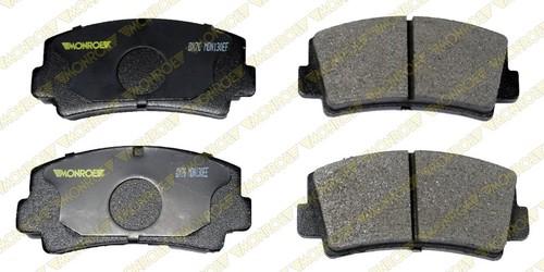 Monroe dx76 brake pad or shoe, front-monroe dynamics brake pad