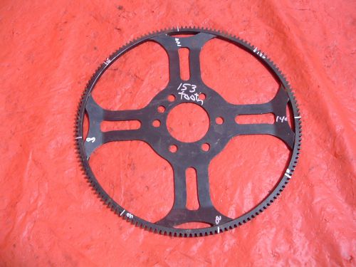 Power train 153 tooth flexplate ring gear sbc early chevy quarter master tilton