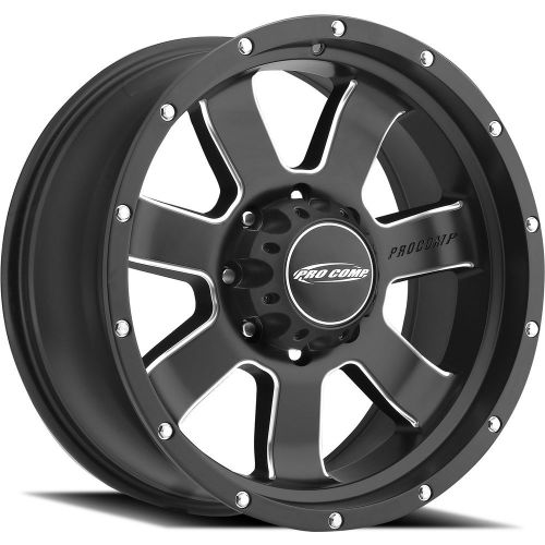 20x9 black pro comp series 39 39 8x170 +0 wheels ct404 35x13.5x20 tires