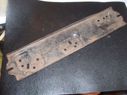 1940&#039;s buick olds pontiac long battery tray nos steel    -  b325