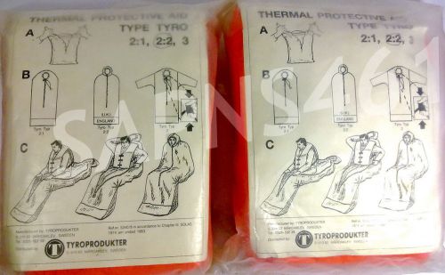 Tyroprodukter  thermal protective aid * 2pc lot unused stock*