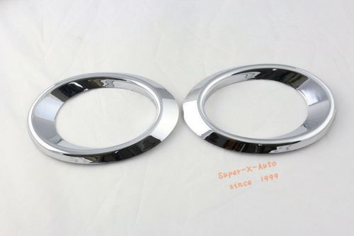 Brand new chrome bumper fog light lamp cover grille trim for  audi q5 2010-2011