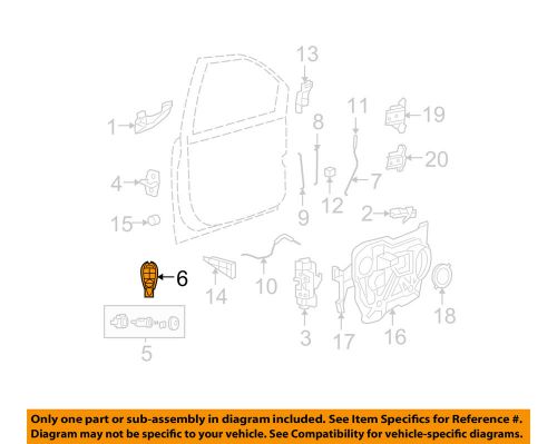 Chrysler oem keyless entry-transmitter 56046704af