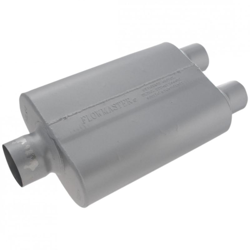 Flowmaster 40 series muffler - 3.00 center in / 2.50 dual out - aggressive sound